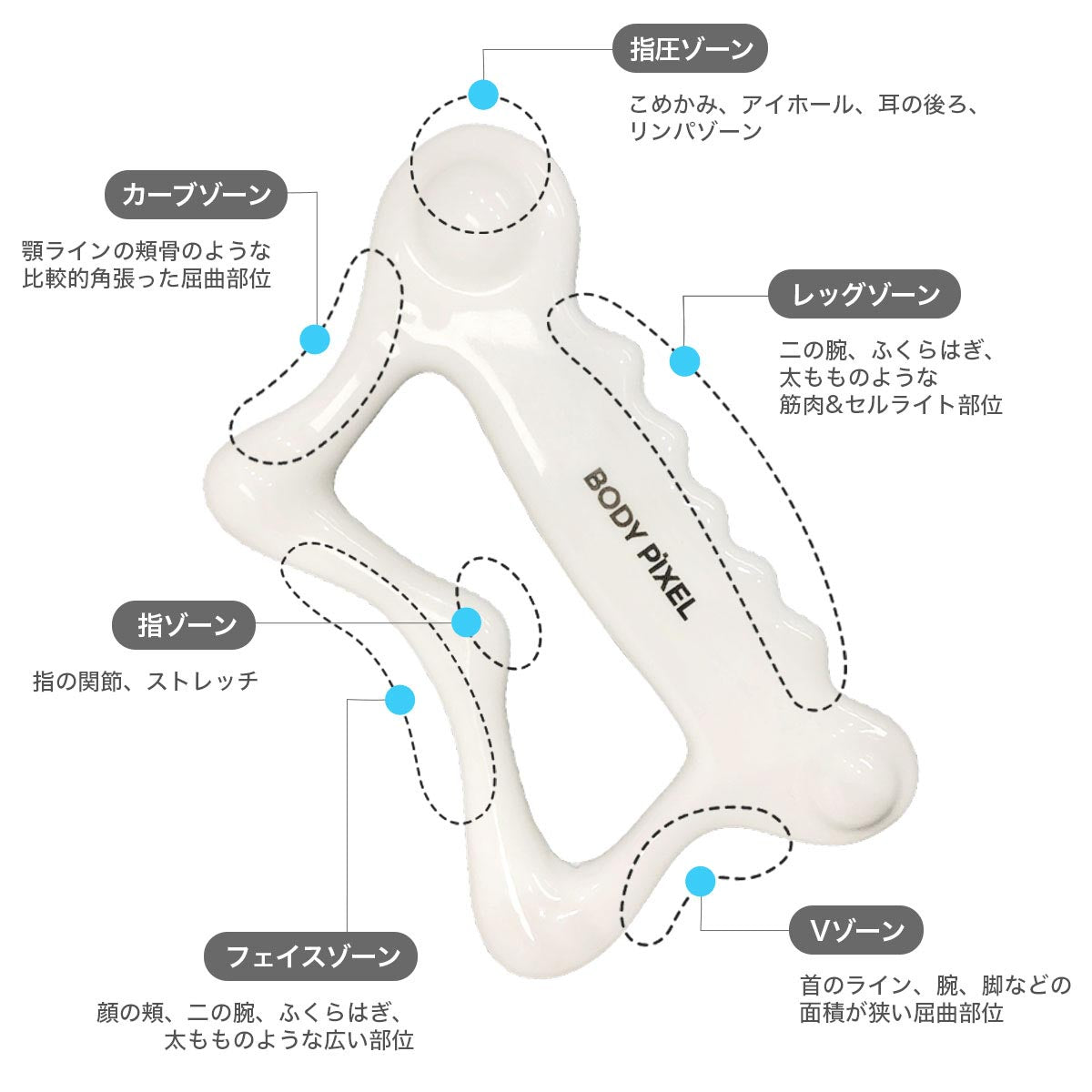 BODYPIXEL ボディピクセル 天然セラミック かっさ